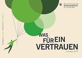 Plakat zum Deutschen Evangelischen Kirchentag 2019 in Dortmund