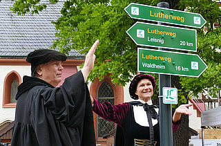 Eröffnung des Lutherweges