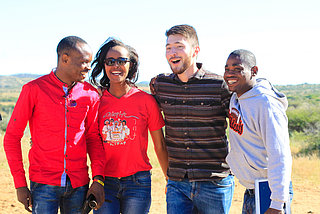 Teilnehmer der LWB-Jugendvollversammlung in Namibia